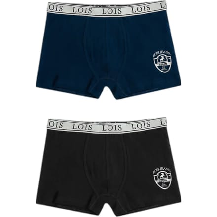 Katoenen stretch boxershorts Lois Origins (x2)