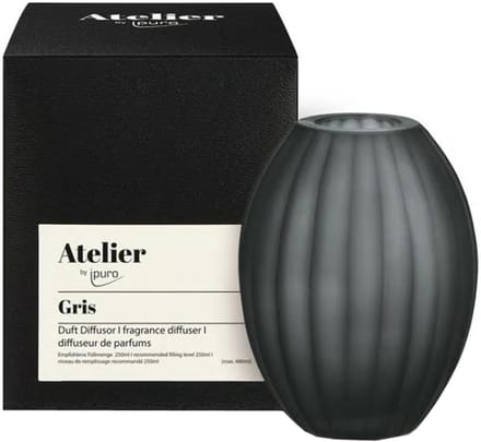Atelier by Ipuro Gris Geurdiffuser Vaas Small - 480 ml - zonder geurvulling