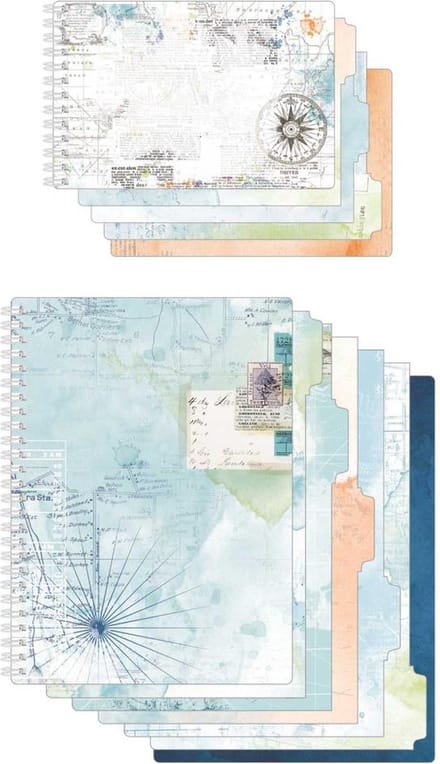 49 And Market - Vintage Artistry Everywhere Spiral Notebook Set (VAE40643)