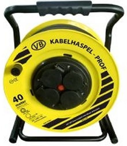 VB Prof. Kabelhaspel 40 meter 3x1,5mm² H07RN Neopreen