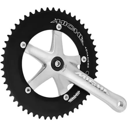 Miche Crankset Pista Advanced 175 Mm 52t Zilver