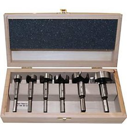 Forstner boorset Type 0317 6-delig.D.20,25,30,35,40,50
