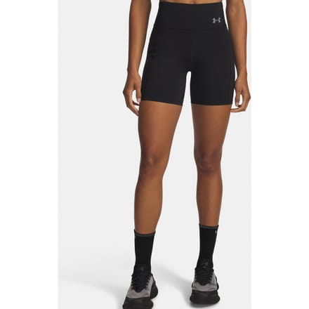 Under Armour Velociti 6in Fitted  Hardloopshorts Dames-zwart, zilver