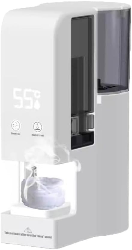 Handdoekwarmer - Mini handdoekmachine - Warme handdoeken - Constante temperatuur - Compact formaat - Wit