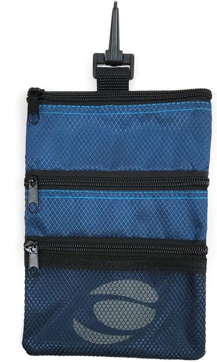 Afneembare Golf Accessoiretas met Vakken en Clip - Compact Opbergzakje