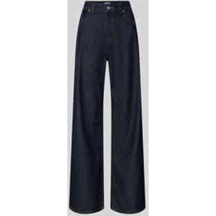 Wide fit jeans met steekzakken