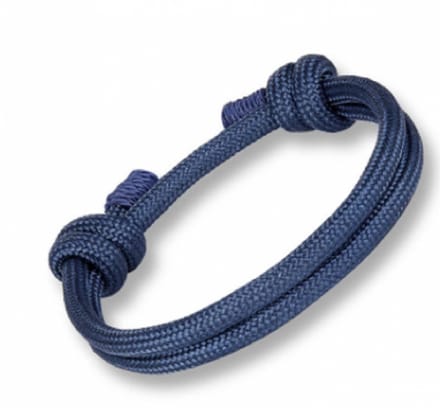 Armband- Midden blauw- Schuif - Charme Bijoux