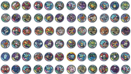 Yo-Kai Watch Medals Blind Bag (Serie 1) verrassingszakje met drie medailles