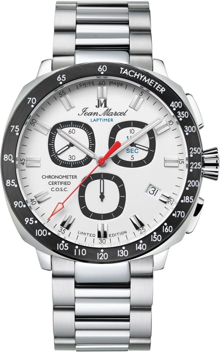 Jean Marcel Herren Armbanduhr Edelstahl Glänzend 23cm