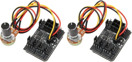 EGoods - Ventilatoradapter met 8-weg Splitter en Snelheidsregelaar