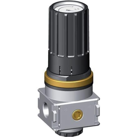 Drukregelaar voor spruitstukassemblage G1/4''&1/8'' 1700l/min 0.2-6.0bar/3-87psi Zinkspuitgiet Multifix 0