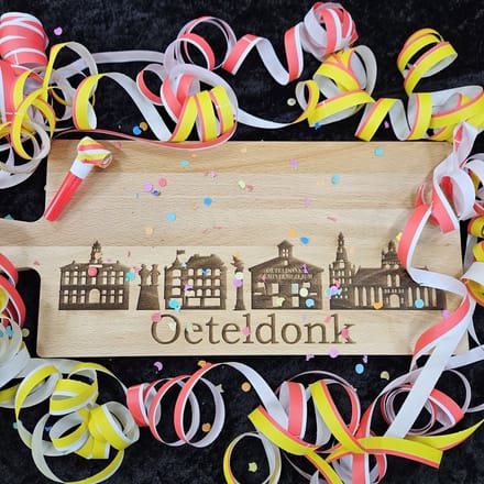 borrelplank beukenhout skyline Oeteldonk 49 cm