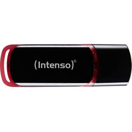 Intenso Business Line USB-stick 64 GB Zwart, Rood 3511490 USB-A 2.0