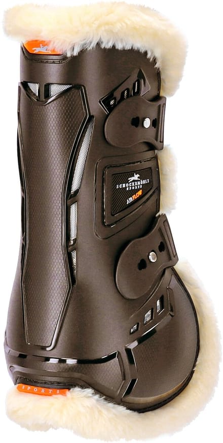 Schockemöhle Air Flow Champion Peesbeschermers Bont Brown Full