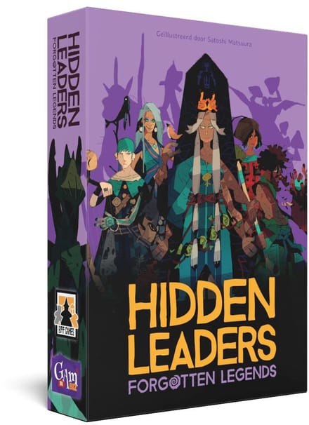 Hidden Leaders: Forgotten Legends - Uitbreiding op Hidden Leaders - 2 tot 6 spelers