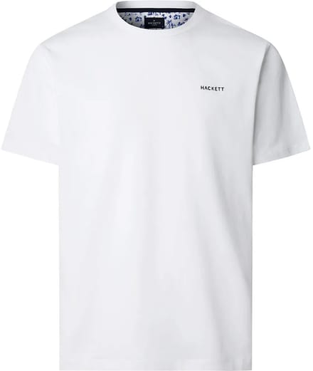Hackett Swim Trim Island T-shirt Met Korte Mouwen Wit M Man