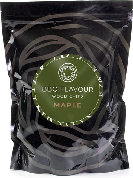 BBQ Flavour Rookhout - Rooksnippers - Esdoorn - Maple - 500 gr - Milde Zoete Smaak - Kamado