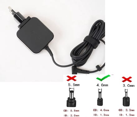 Asus Laptop AC Adapter 33W