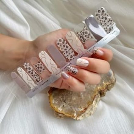 NAIL n THINGS - ND12 Safaui Glam Self-Adhesive Design Nail Polish Wraps 1 set