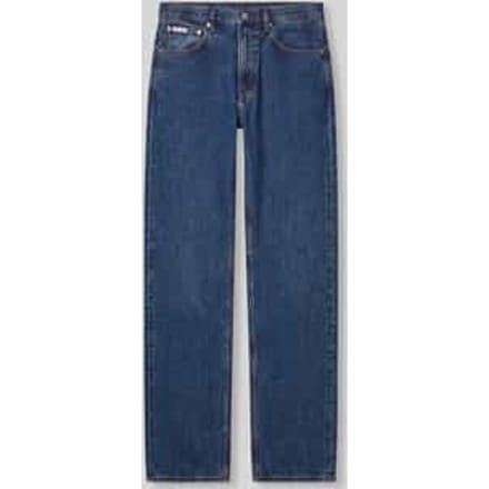 straight fit jeans van puur katoen in 5-pocket-design