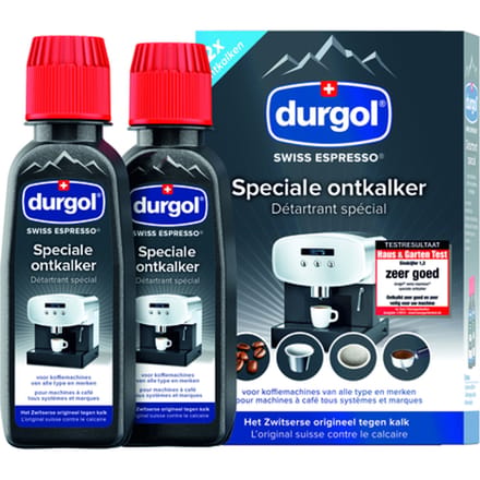 Durgol Swiss Espresso - Koffiemachineontkalker - 2 keer 125 ml.