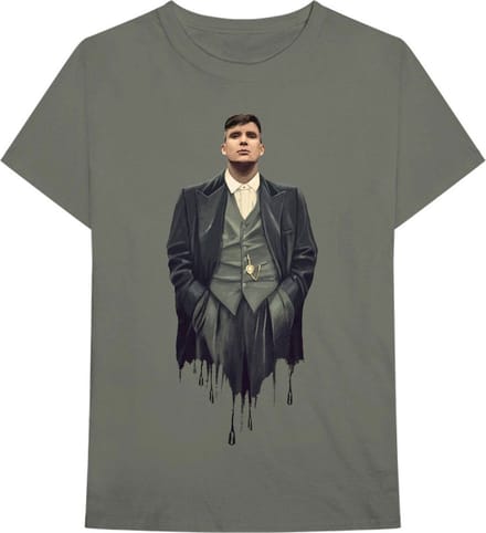 Peaky Blinders - Dripping Tommy Heren T-shirt - S - Groen