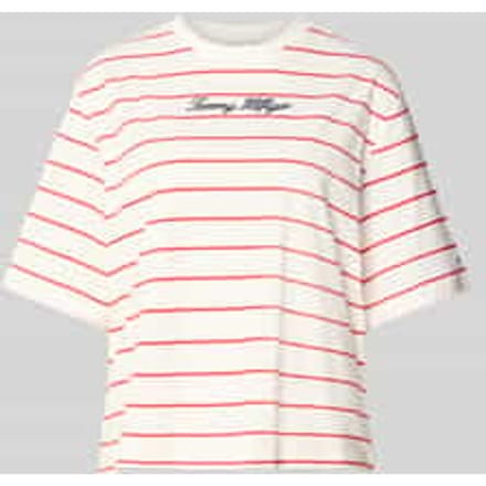 regular fit T-shirt van puur katoen