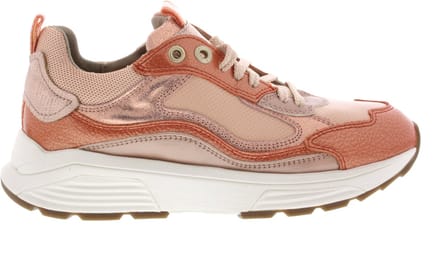 Dames Veterschoenen Xsensible Milau Soft Coral Combi Rose - Maat 41
