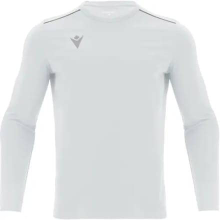 Macron Rigel Hero Voetbalshirt Lange Mouw Kinderen - Wit | Maat: 128
