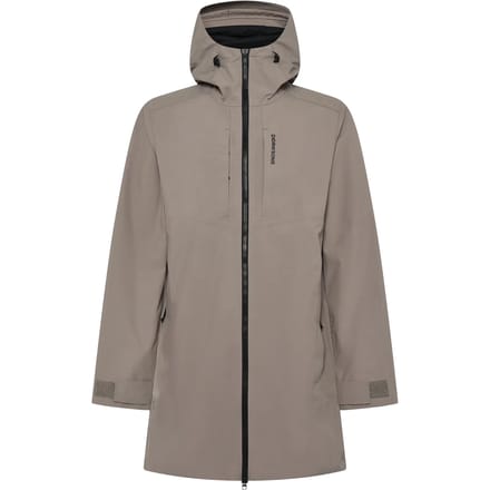 Didriksons SÖREN USX PARKA Unisex Outdoorjas - Ash Brown