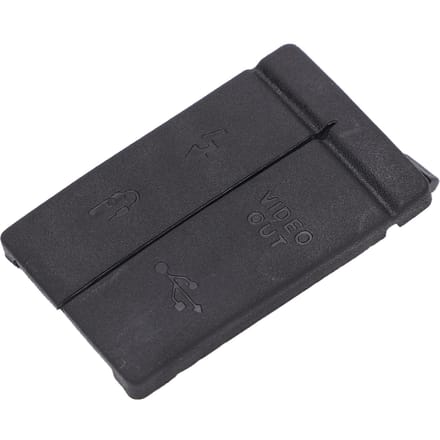 Camera-interfacedeksel Rubberen waterdichte USB-poort Video-uitgangskap Camera-accessoires voor 40D