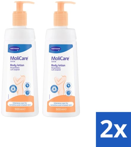 2x MoliCare® Skin Body Lotion- (2x 500ml)