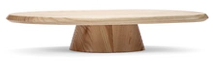 Serax Kelly Wearstler Dune taartschotel D34/20cm H6cm ash lichtbruin