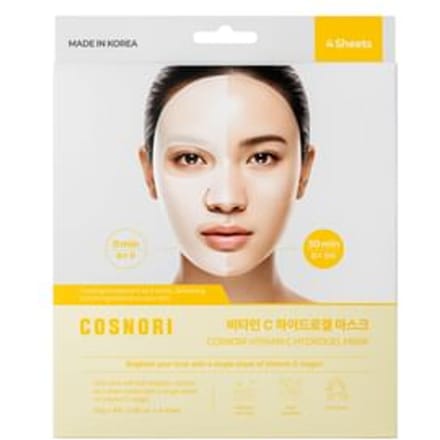 COSNORI - Vitamin C Hydrogel Mask Set 2026 Version - 28g x 4 sheets