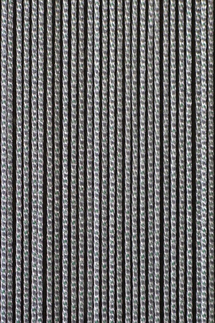 Sun-arts Vliegengordijn Roma Draad 232x100 Cm Pvc Transparant/groen