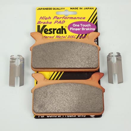 Remblokken Vesrah voor Motor Harley Davidson 1340 FLSTF 1990 tot 1999 achteraan Nieuw