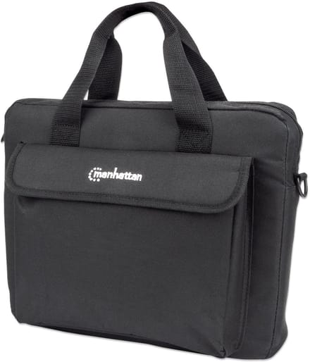 Manhattan 439862 notebooktas 31,8 cm (12.5") Documententas Zwart - laptoptas