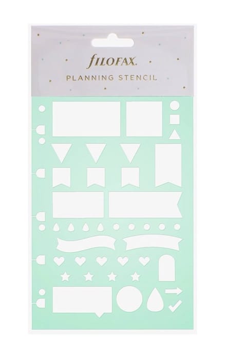 Filofax planningsstencil