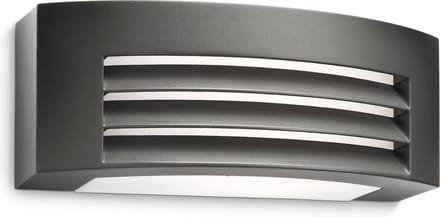 Philips Buitenwandlamp Fragance - Antraciet - E27