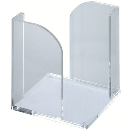 MAUL Memobox 9 x 9 cm acryl 10.2 x 10.2 x 10.7 cm transparant