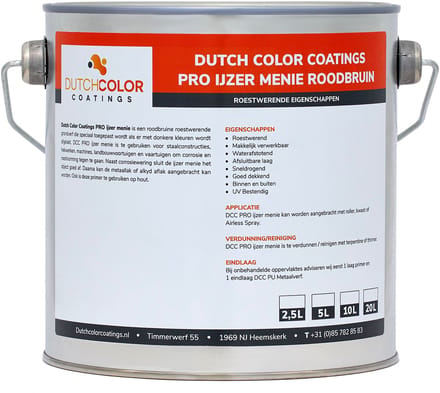 DCC PRO IJzermenie Roodbruin - 20L - RAL 8012 | Roodbruin