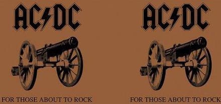 AC/DC ACDC - For Those About To Rock - Mok Beker
