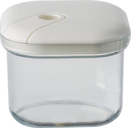 Omada - Pull Box Voorraadpot 500 ml - Polypropyleen - Beige -