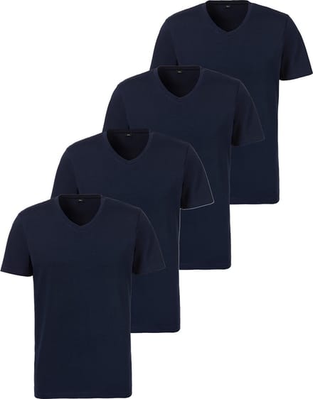 s.Oliver Heren onder t-shirts 4 pack Basic