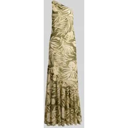 One Shoulder avondjurk met volants