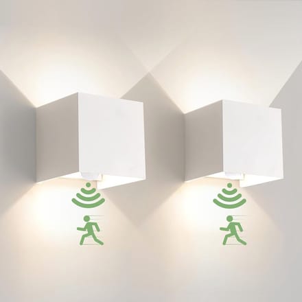 LED Wandlamp Binnen met Bewegingssensor en Verstelbare Stralingshoek 4000K
