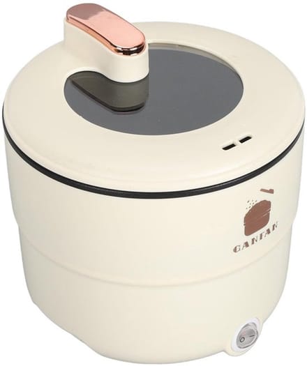 Allecto - Rijstkoker - Elektrische Mini-Rijstkoker - 1,8 Liter - Wit
