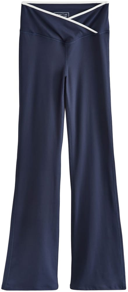 Next - Dames - Active balans wikkellegging met uitlopende pijpen - Blauw