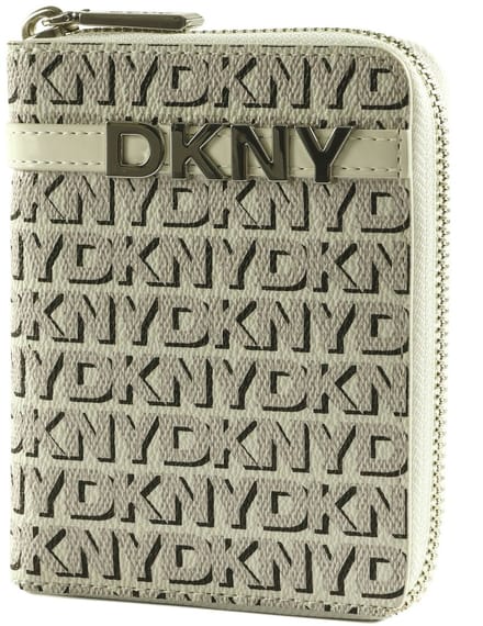 DKNY portemonnee Avril Zip Around Wallet Marshmallow wit