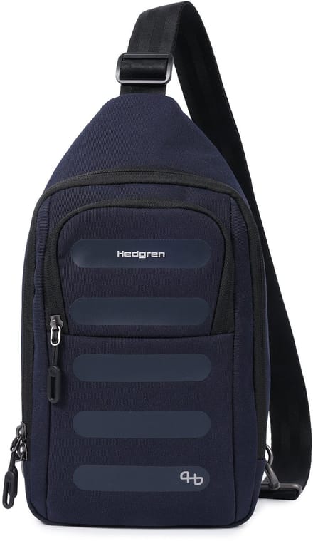 Hedgren Sling Crossbodytas met RFID-bescherming – Lichtgewicht – Peacoat Blue
